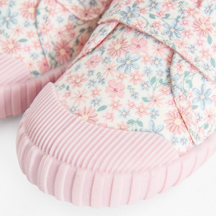 Cool Club, Tenisi pentru fete, ecru, talpa Barefoot