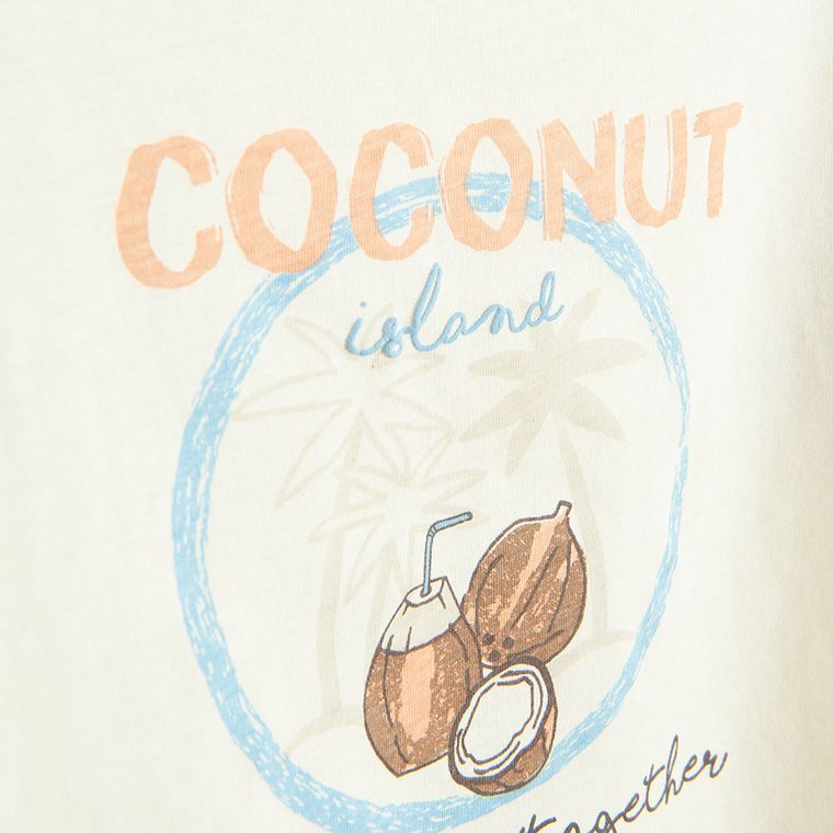 Cool Club, Tricou pentru baieti, bej