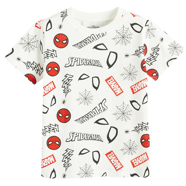 Cool Club, Tricou pentru baieti, mix, set, 3 buc., imprimeu Spider-Man
