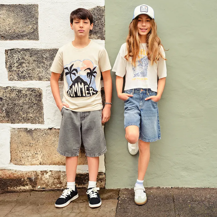 Cool Club, Tricou pentru fete, crop top, alb