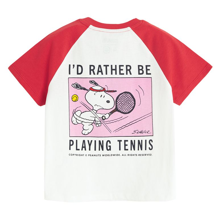 Cool Club, Tricou pentru fete, mix, imprimeu Peanuts