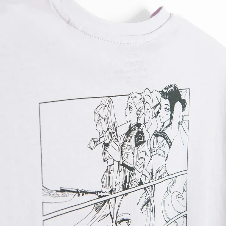 Cool Club, Tricou pentru fete, oversize, violet, K-Pop Demon Hunters