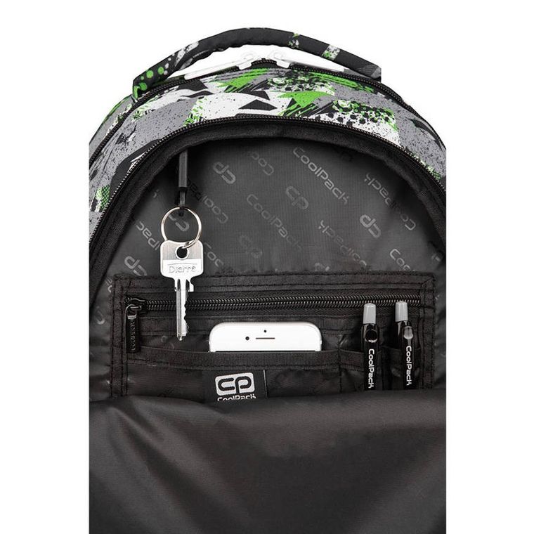 CoolPack, Jerry, rucsac pentru scoala, cu 2 compartimente, Let's Gol