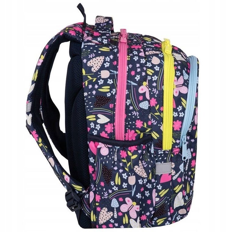 CoolPack, Jerry, rucsac pentru scoala, cu 3 compartimente, In the garden