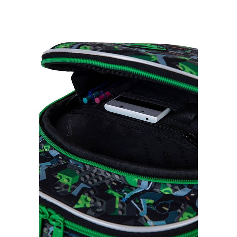 CoolPack, Turtle, rucsac pentru scoala, cu 2 compartimente, Kids From The Block