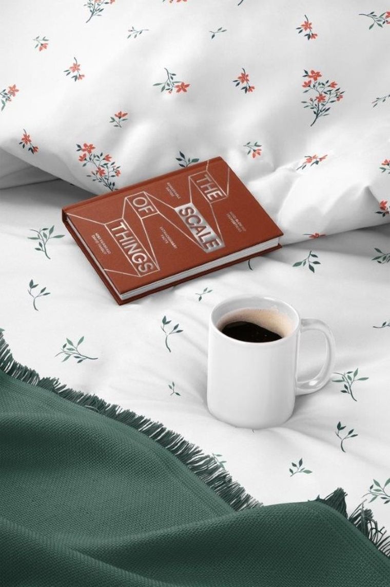 Cottage Home, Flori Delicate, set lenjerie de pat, 3 piese, 140-200 cm