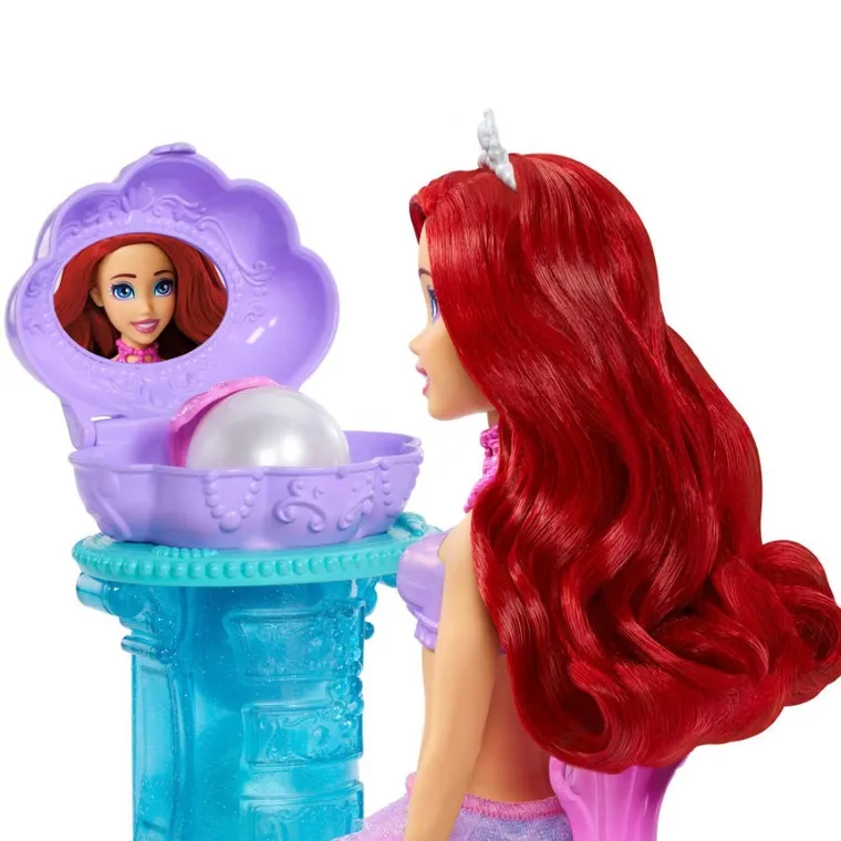 Disney Princess, Vanity Pop Ariel, set de joaca cu papusa