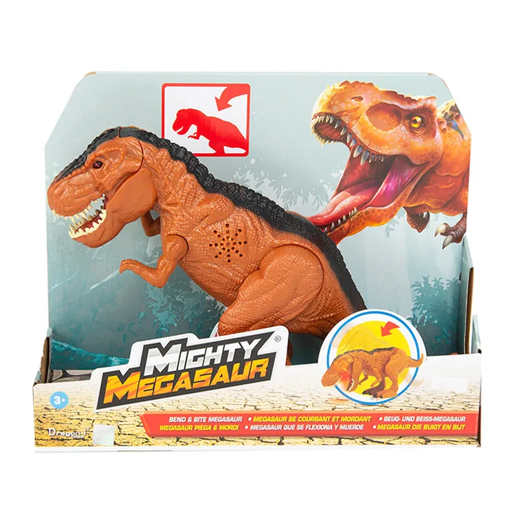 Dragon I, Mighty Megasaur, Dinozaur T-Rex, figurina interactiva, maro