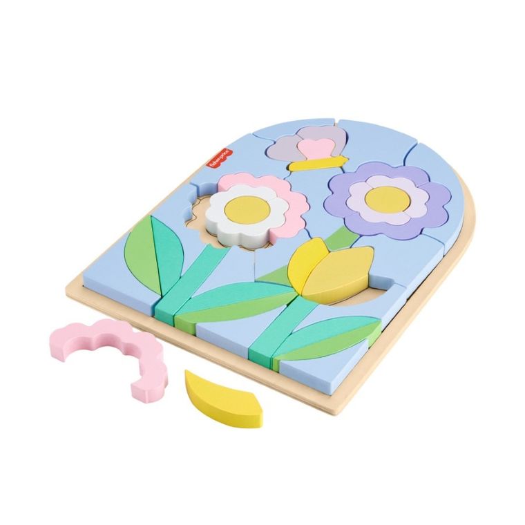 Fisher-Price, Flori, puzzle din lemn