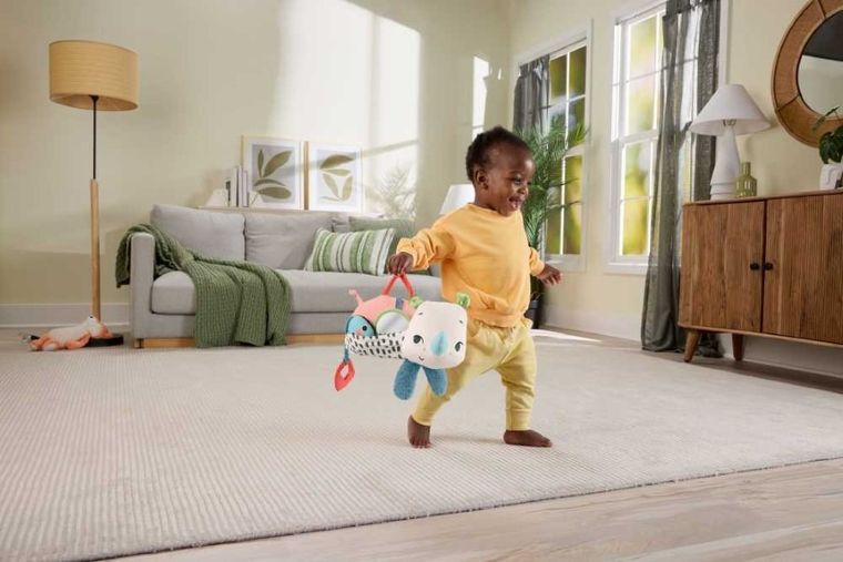 Fisher-Price, Planet Friends, Rinocer interactiv, jucarie senzoriala