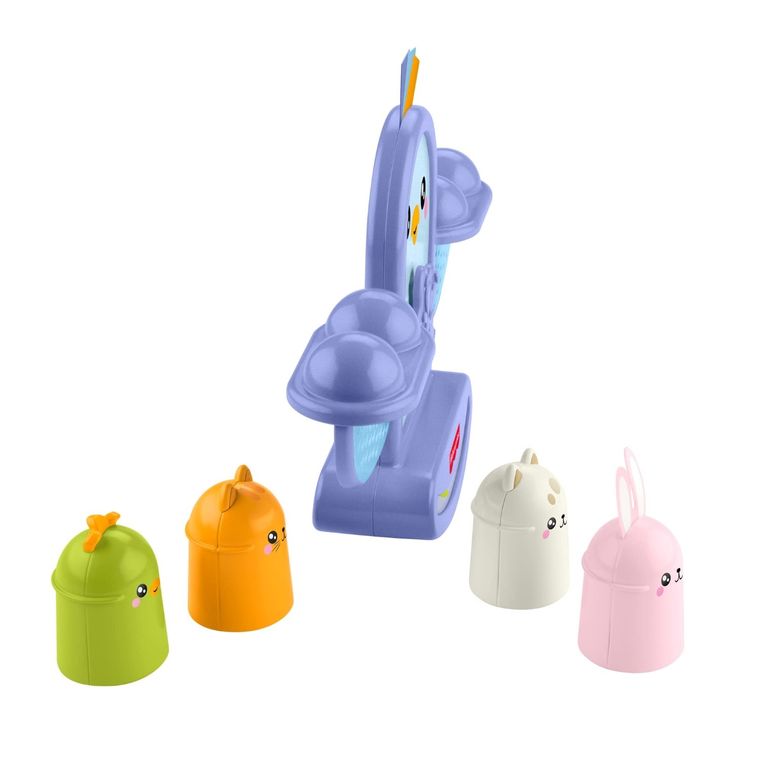 Fisher-Price, Stack And Rattle Birdie, jucarie pentru bebelusi