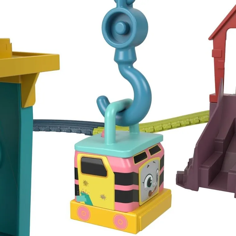 Fisher-Price, Thomas & Friends, Fix'em Up Friends, set de joaca cu locomotiva