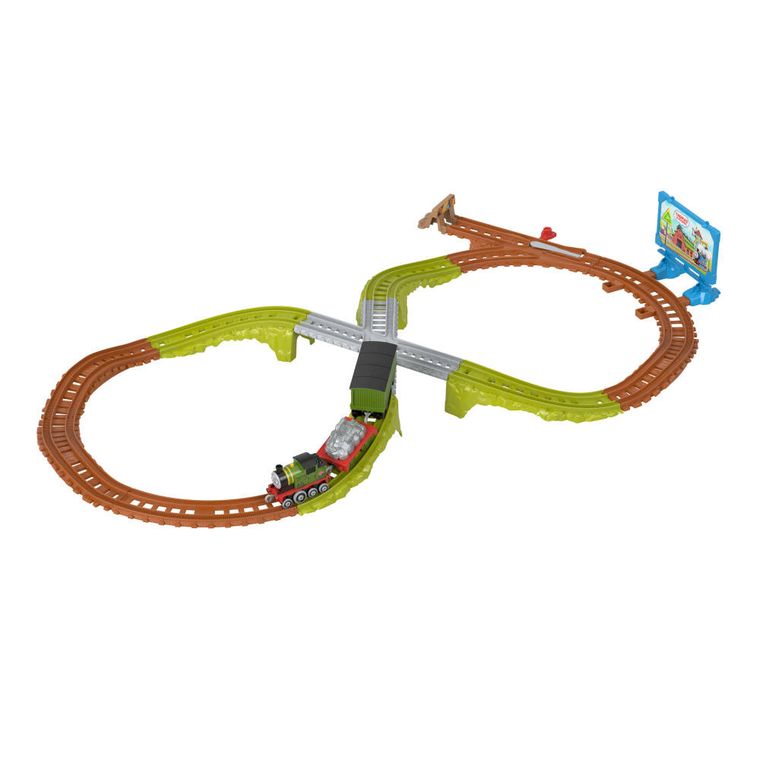 Fisher-Price, Thomas & Friends, Whiff's Recycling Run, set de joaca cu locomotiva