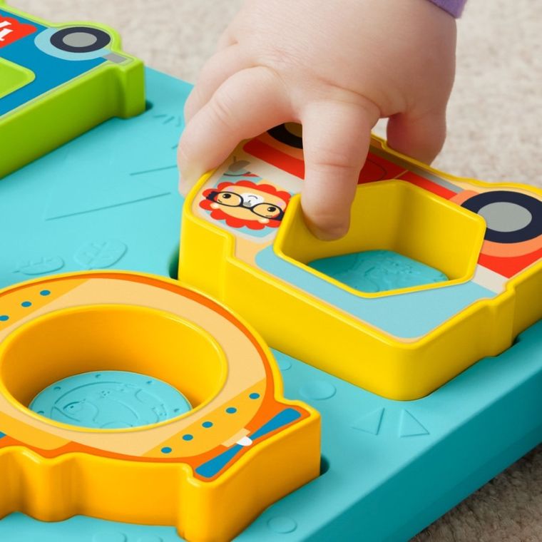 Fisher-Price, Vehicule si forme, lumini si sunete, jucarie pentru bebelusi