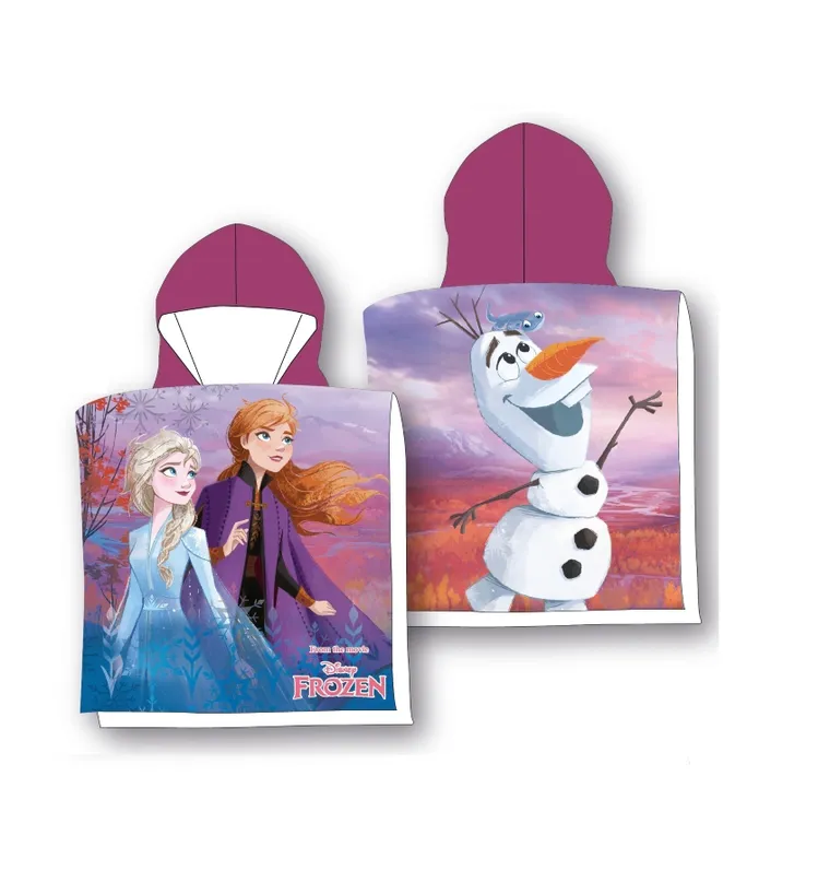Frozen, prosop tip poncho, 55-110 cm
