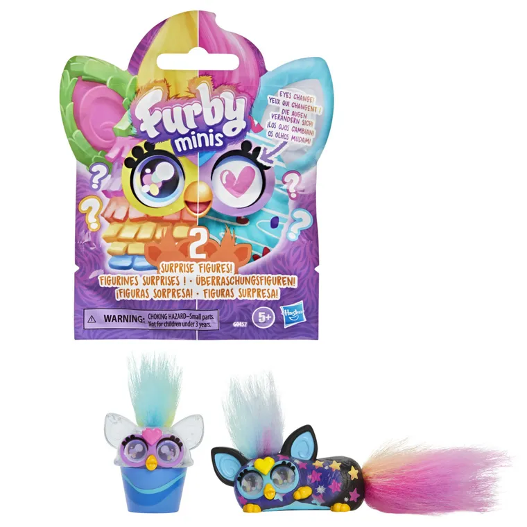 Furby Mini, pachet de 2 figurine surprize, 1 buc.