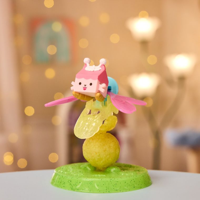 Gabby's Dollhouse, Fairylandia, inel magic cu figurina mobila, Baby Box Cat