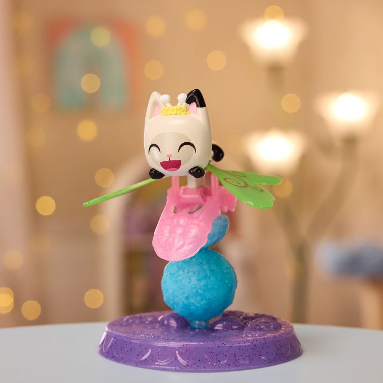 Gabby's Dollhouse, Fairylandia, inel magic cu figurina mobila, Pandy Paws