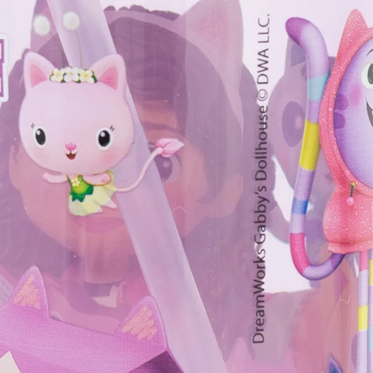 Gabby's Dollhouse, sticla de apa din plastic, ecozen, 430 ml