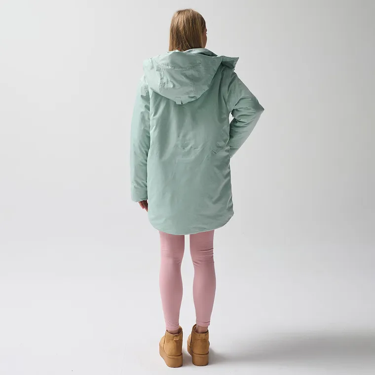 Geaca de schi impermeabila cu gluga si croiala oversize unisex NOWEAR