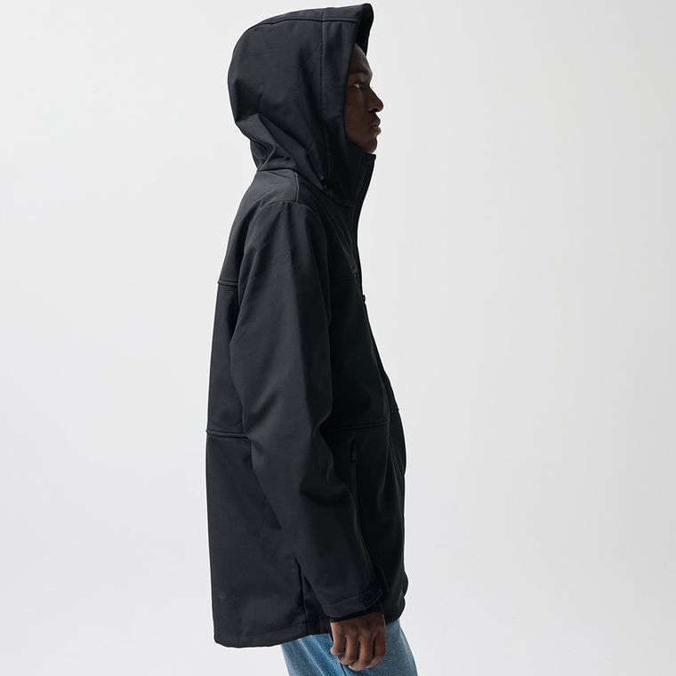 Geaca softshell oversize cu strat memory foam NOWEAR