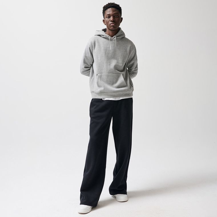 Hanorac oversize gri unisex NOWEAR