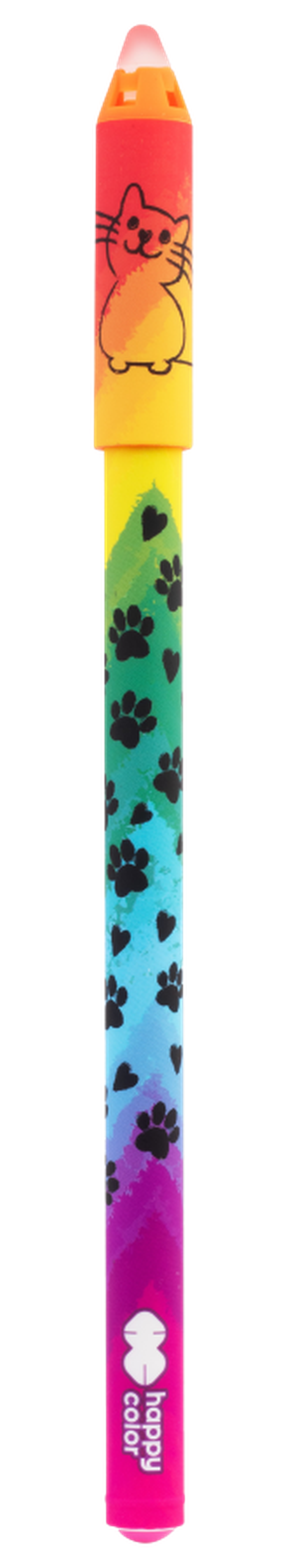 Happy Color, Miaow! pix cu cerneala care se sterge, albastru, 0,5 mm, 1 buc.