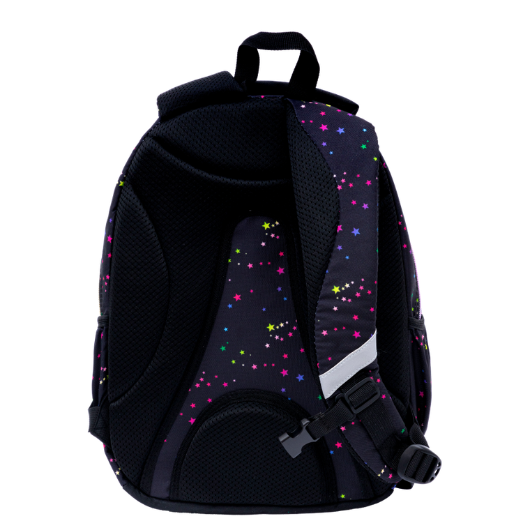 Head, Golden Effect, rucsac pentru scoala, cu 3 compartimente, Rainbow Kitty
