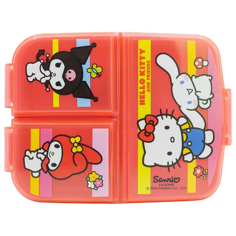 Hello Kitty & Friends, cutie pentru pranz cu compartimente