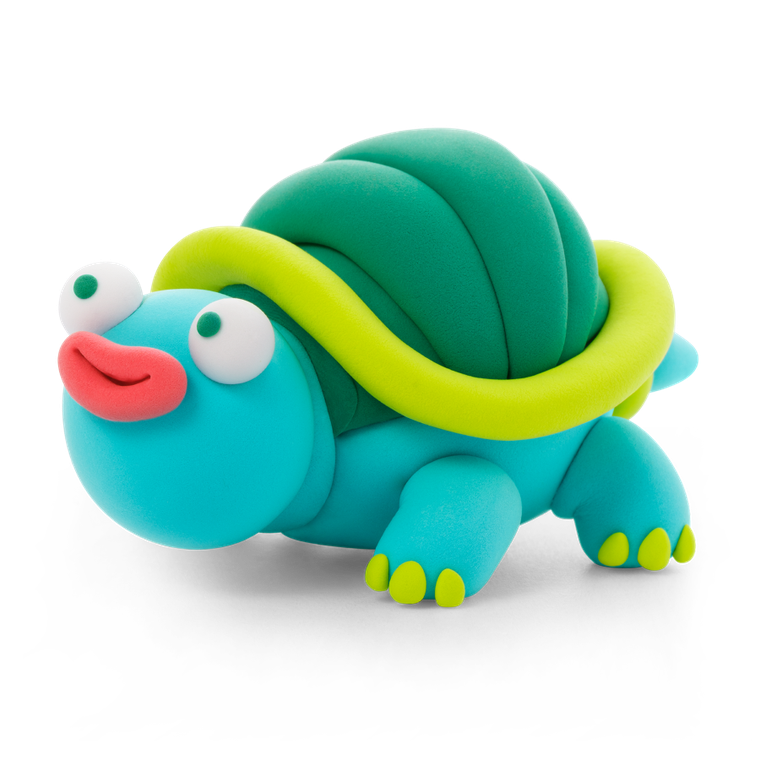 Hey Clay, Exotic Pets, set creativ, 15 cutii de plastilina