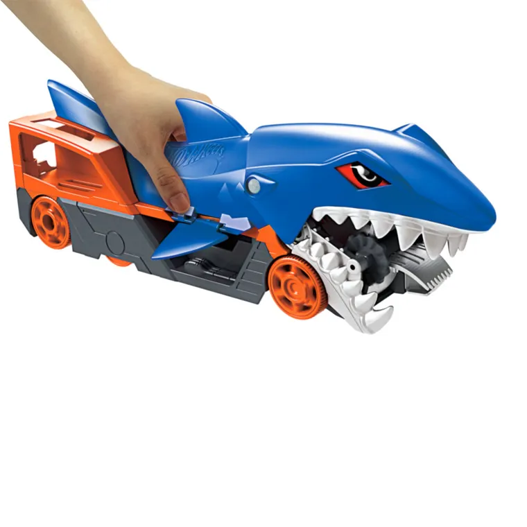 Hot Wheels, Battling Creature Transports, set de joaca cu 12 masini