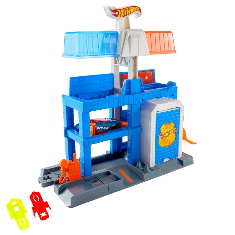 Hot Wheels City, Downtown Police Tower, set de joaca cu masina