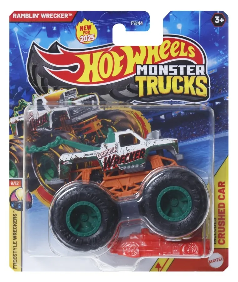 Hot Wheels, Monster Trucks, masinuta, scara 1:64