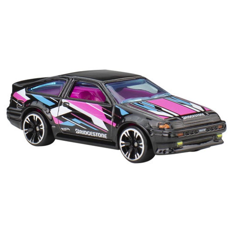Hot Wheels, Neon Speeders, Toyota AE-86 Corolla, masina, scara 1:64, JCB03