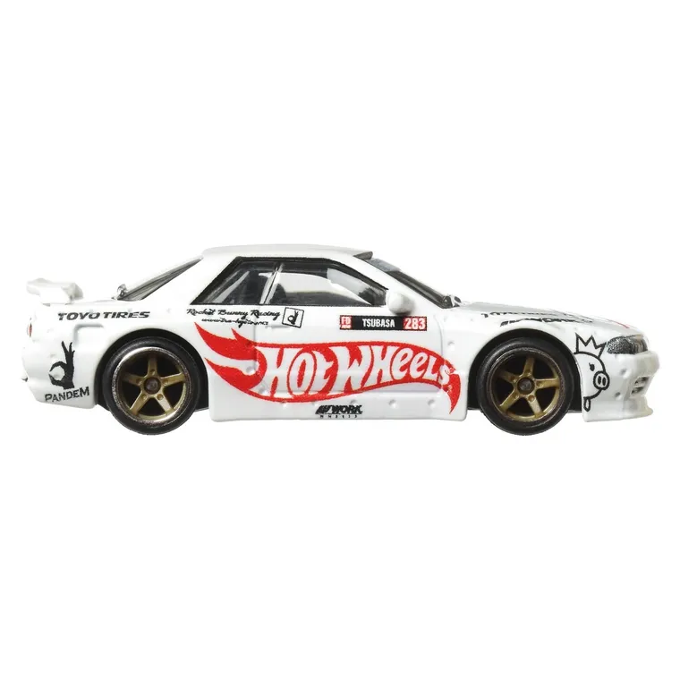 Hot Wheels, Premium, Car Culture, masina, Nissan Skyline GT-R (R32) Pandem, scara 1:64, HRV68