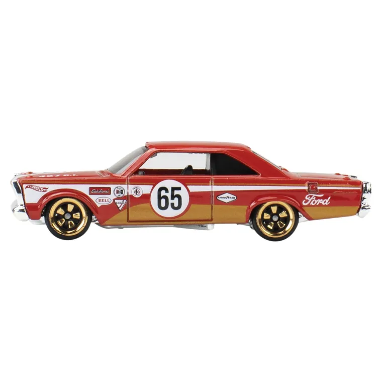 Hot Wheels, Vintage Racing Club, '65 Ford Galaxie, masina, scara 1:64, JKY29