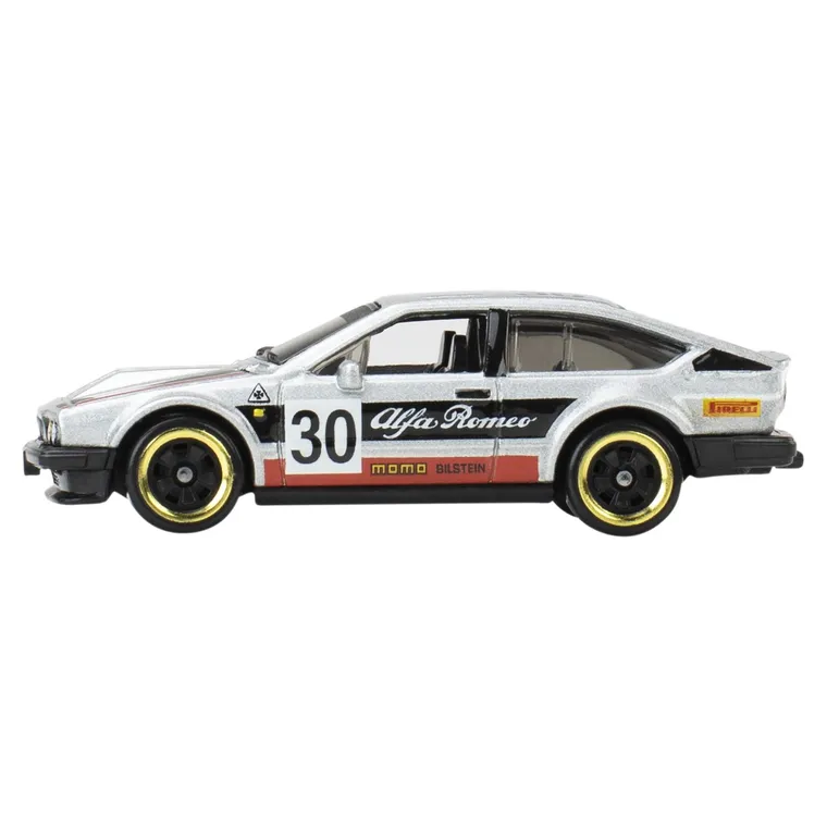 Hot Wheels, Vintage Racing Club, Alfa Romeo GTV6 30, masina, scara 1:64, JKY30