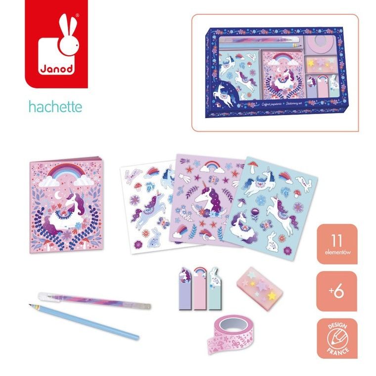 Janod, Unicorns, set de scris