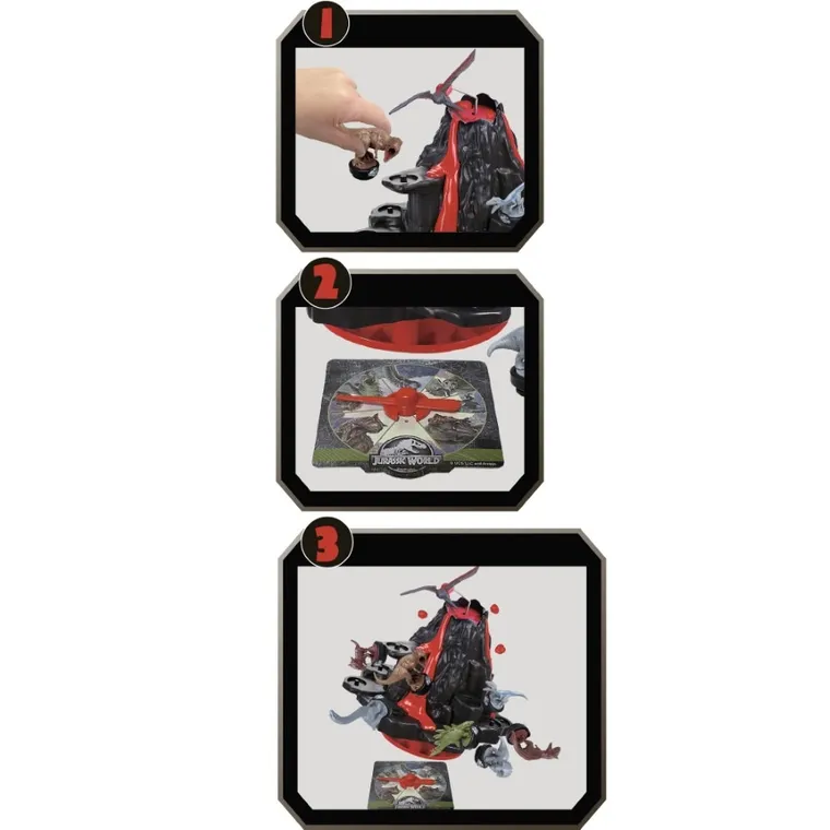 Jurassic World, Shaky Volcano, joc de familie