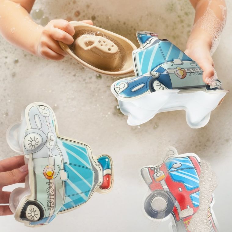 Kidea, Magic vehicule 3D pictate cu apa, set creativ