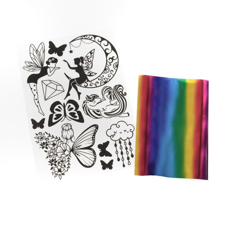 Kidea, Metallic Art Magic, sabloane de lipit