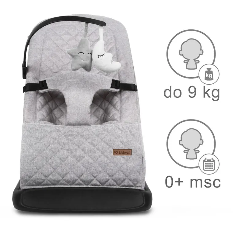 Kidwell, Laro, scaunul balansoar, Full Grey/Black