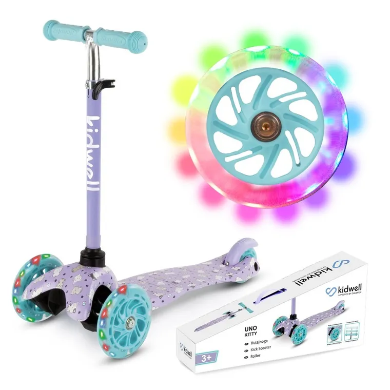 Kidwell, Uno, trotineta cu 3 roti, kitty