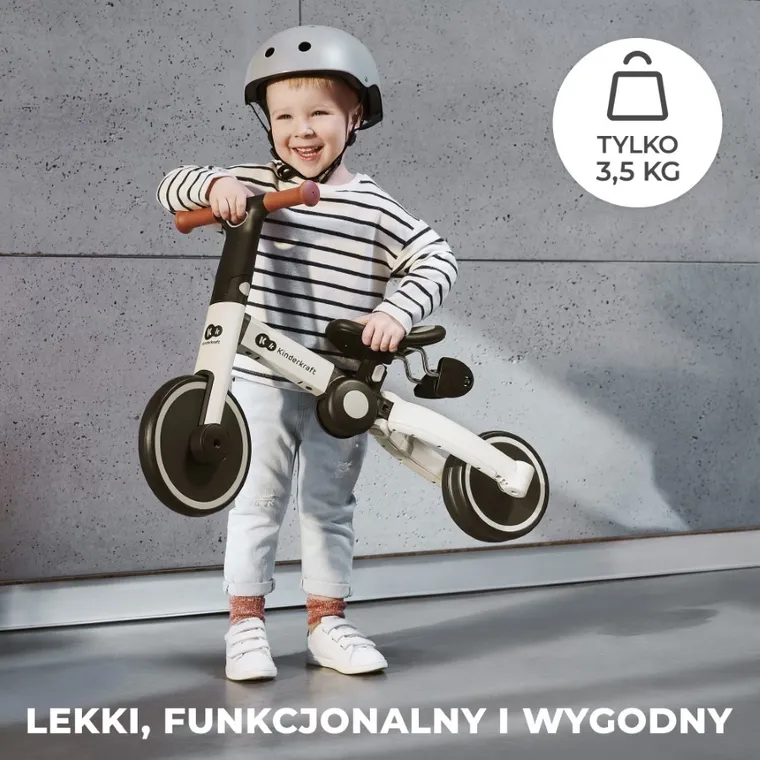 Kinderkraft, 4Trike, tricicleta, Black Volt