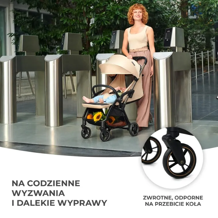 Kinderkraft, Apino, carucior sport, Dove Grey