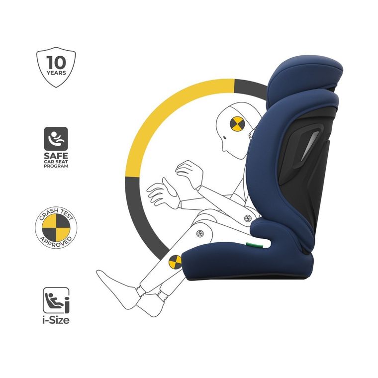 Kinderkraft, Comfort Up 2 Plus, i-Size, scaun auto, navy, 100-150 cm