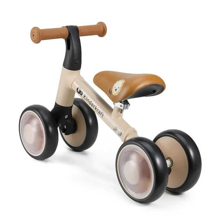 Kinderkraft, Cutie Flash, bicicleta fara pedale, beige
