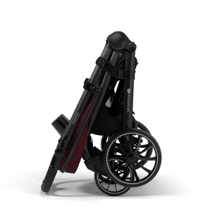 Kinderkraft, Grande 2, Carucior compact, Dark Ruby