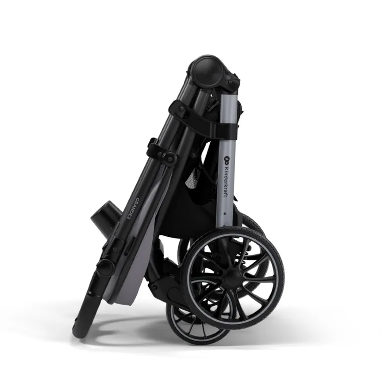 Kinderkraft, Grande 2, Carucior compact, Moonlight Grey