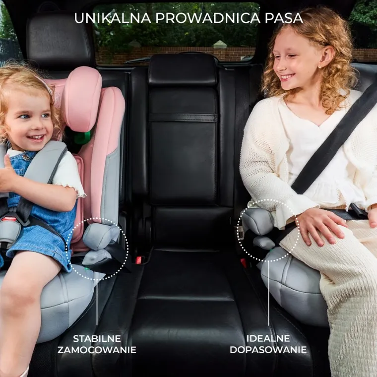 Kinderkraft, I-Comfy, scaun auto 3in1, i-Size, Dark Grey, 76-150 cm